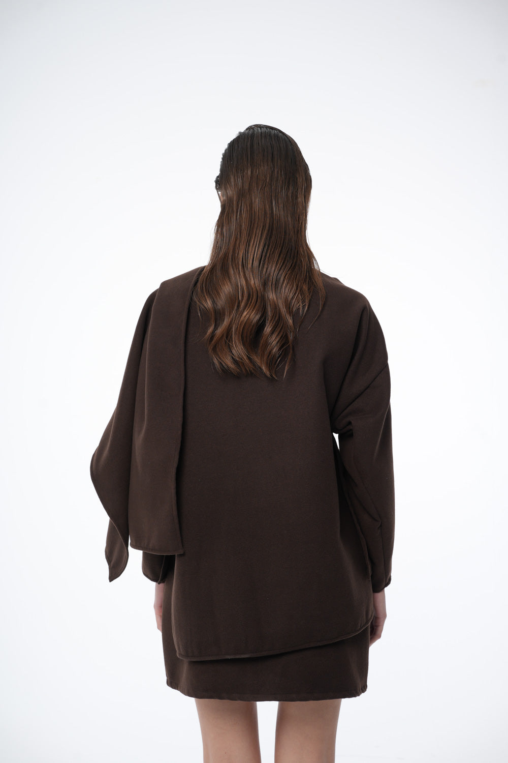 Brown Mini Skirt