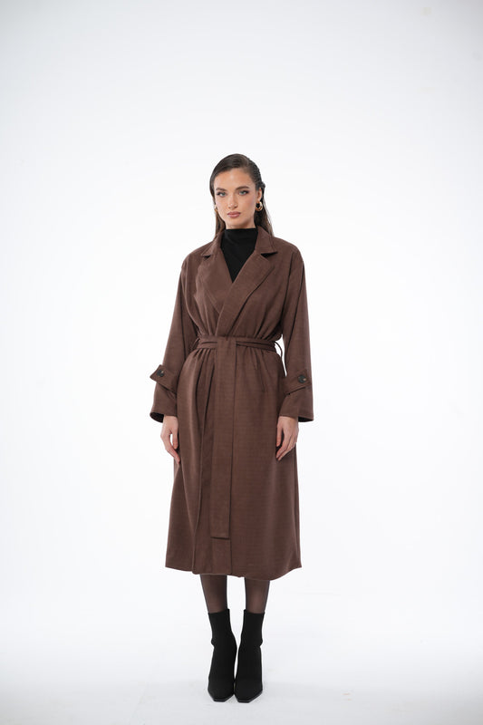 The Suede Trench
